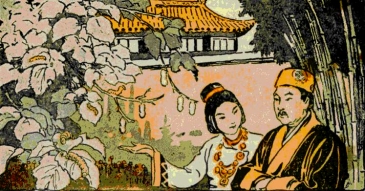 Leizu, the Goddess of Silk, stumbled upon the amazing properties of silk thread after dropping a cocoon in her tea.