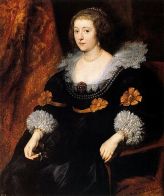 Portrait of Amalie zu Solms-Braunfels by Van Dyck