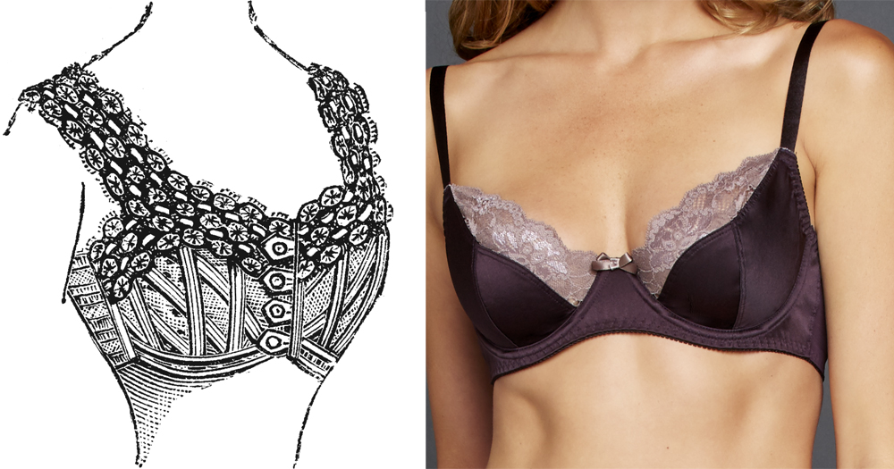 precursor of modern bra to our bra